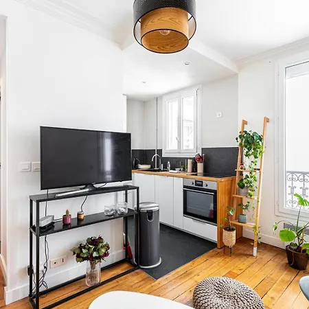 Guestready - Tranquil Hideaway In The Vibrant 15th Apartman Párizs